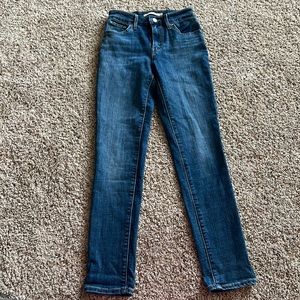 Levi’s high rise skinny jeans